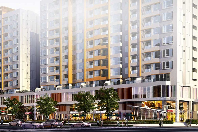 Phối cảnh 3 chung cư Avenue Park Hà Nội Garden City Thạch Bàn